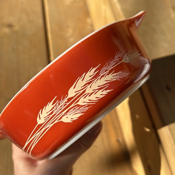 1L & 500ml Vintage Autumn Harvest Wheat Pyrex - Picture 9 of 10